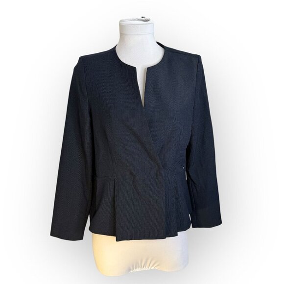 Allen Solly Navy Blue Blazer Jacket - Picture 1 of 5